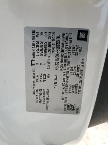 2012 GMC Yukon Xl Denali VIN: 1GKS2MEF7CR135133 Lot: 51963464