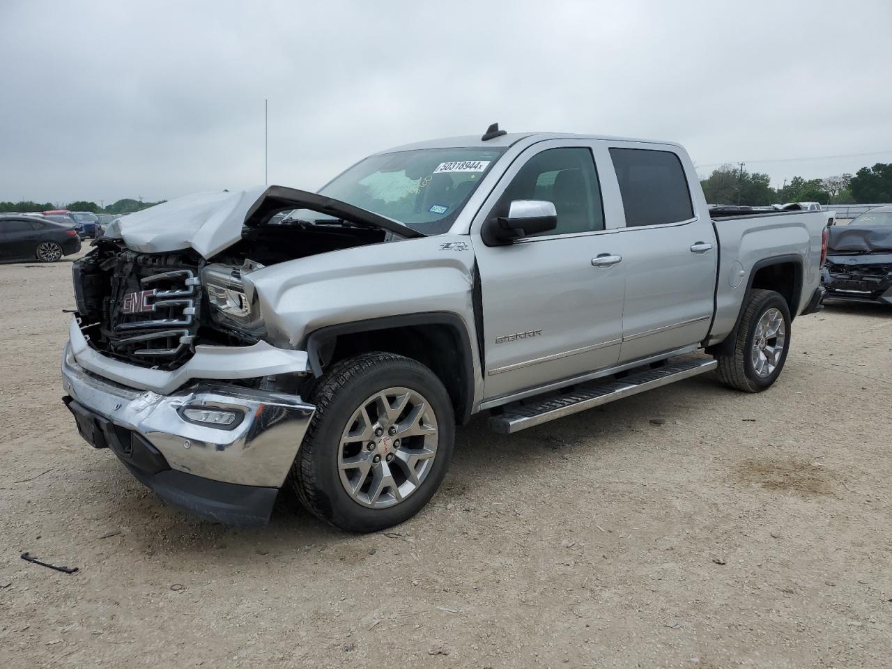 2018 GMC Sierra K1500 Slt vin: 3GTU2NEC8JG603738