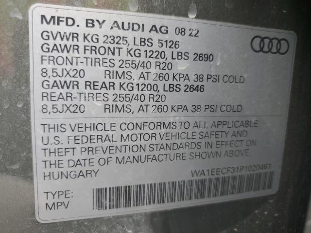 WA1EECF31P1020461 Audi Q3 PREMIUM 14