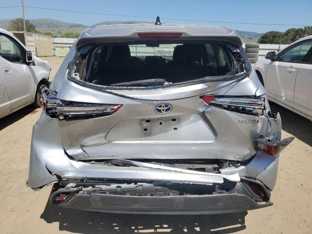 2022 Toyota Highlander Hybrid Le VIN: 5TDBBRCH2NS554489 Lot: 52800784