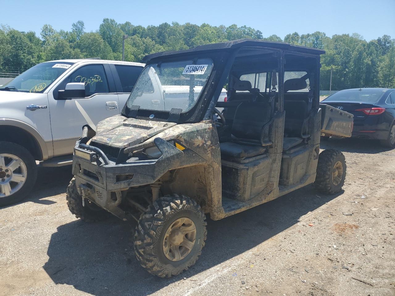 4XAWH9EA3EG350964 2014 Polaris Ranger 900 Crew