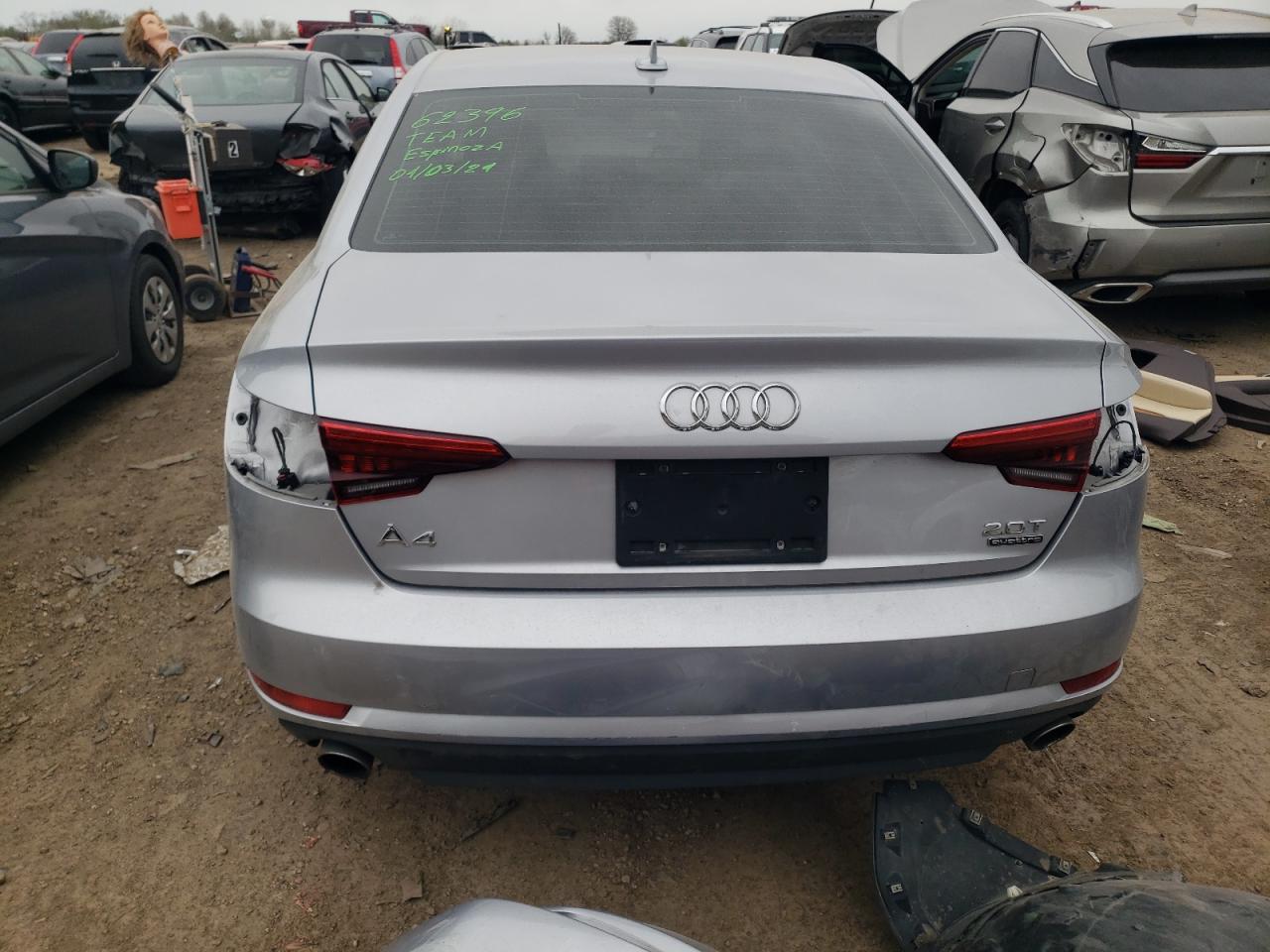 WAUANAF47HN020568 2017 Audi A4 Premium