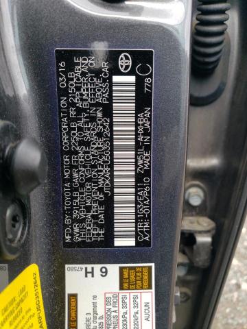 2016 Toyota Prius VIN: JTDKARFU5G3512642 Lot: 50296464