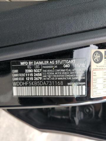 VIN WDDHF5KB5DA731168 2013 Mercedes-Benz E-Class, 350 no.12