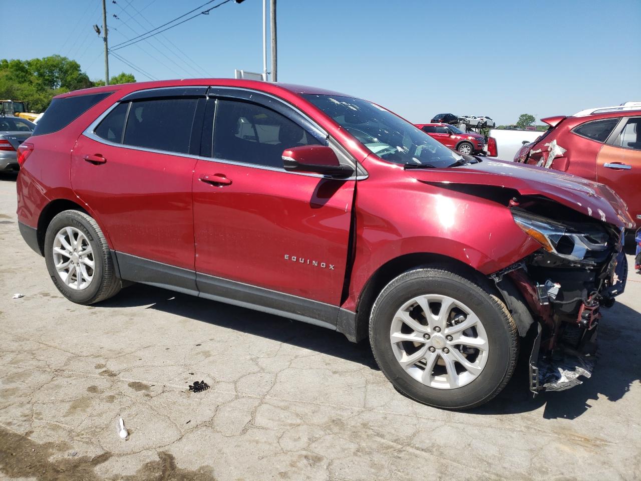 3GNAXJEV2JS557116 2018 Chevrolet Equinox Lt