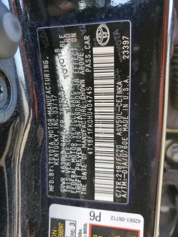 2017 TOYOTA CAMRY LE - 4T1BF1FK0HU404745
