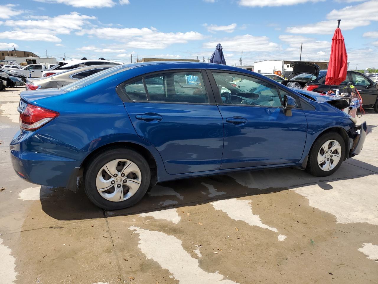 2013 Honda Civic Lx vin: 2HGFB2F5XDH566530