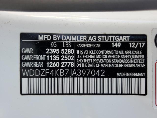 VIN WDDZF4KB7JA397042 2018 Mercedes-Benz E-Class, 3... no.12