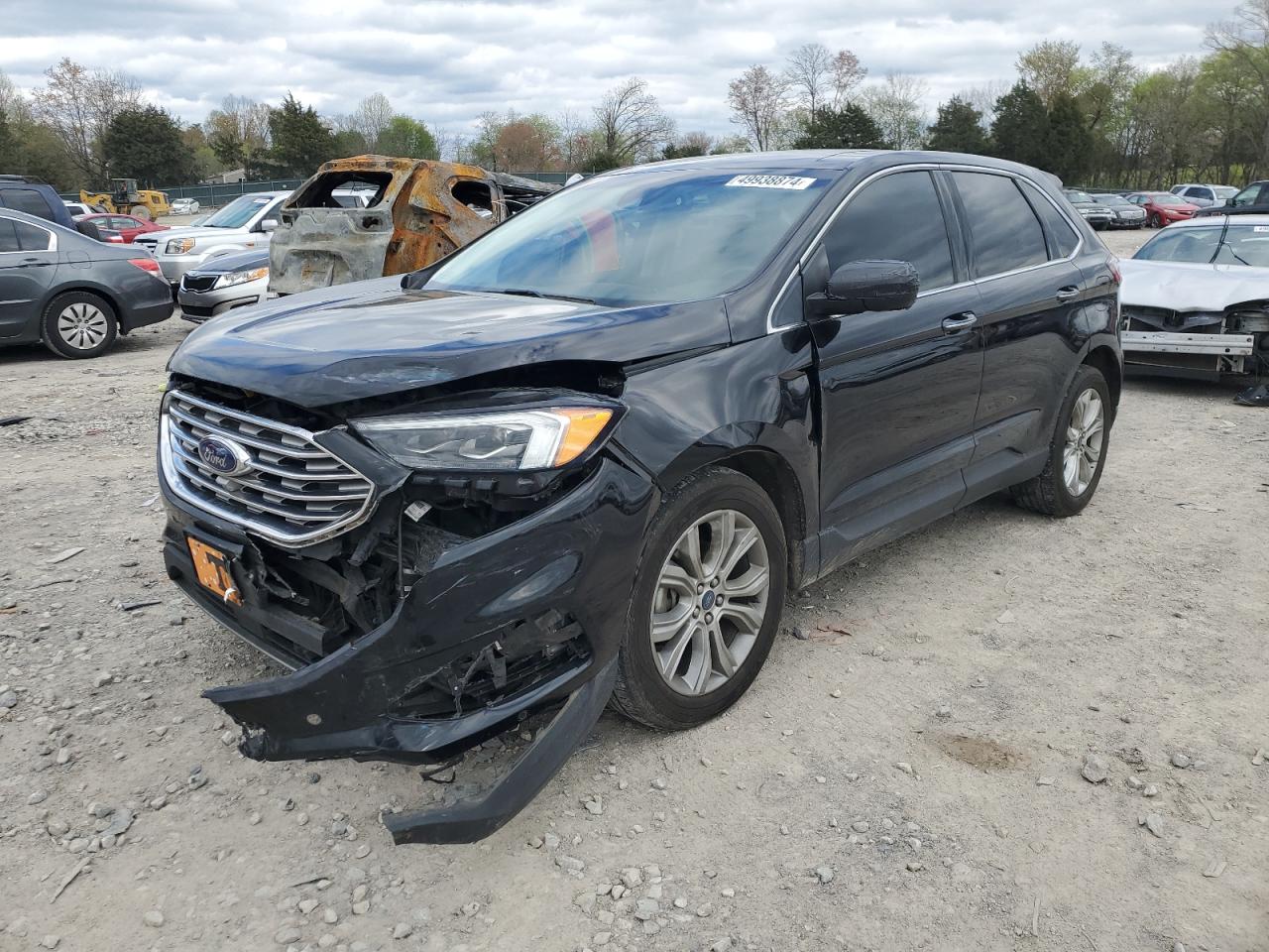 2019 Ford Edge Titanium vin: 2FMPK3K92KBB54583