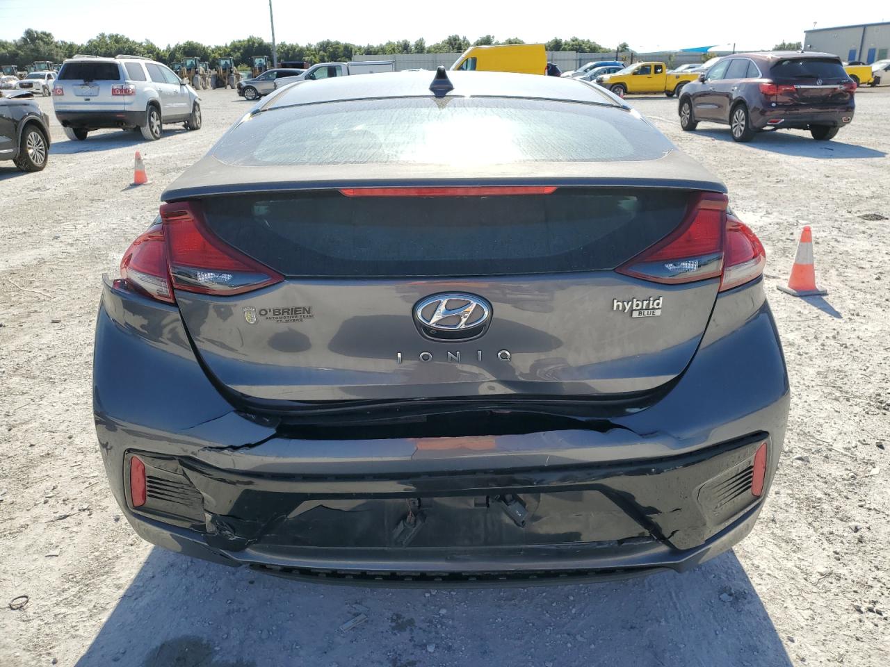 KMHC65LC9JU097025 2018 Hyundai Ioniq Blue