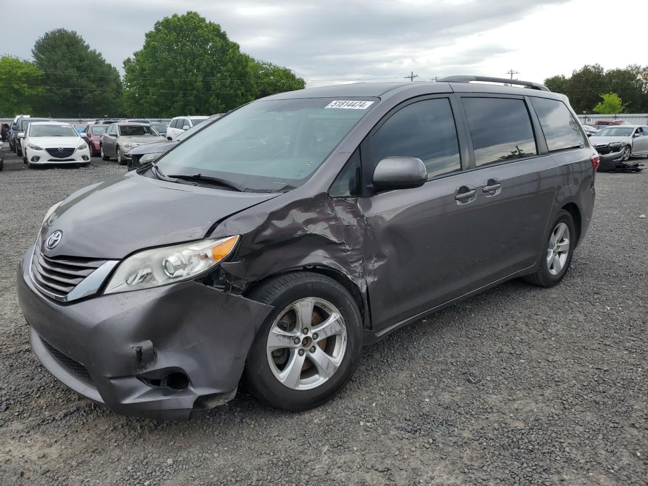 5TDKK3DC4FS648410 2015 Toyota Sienna Le