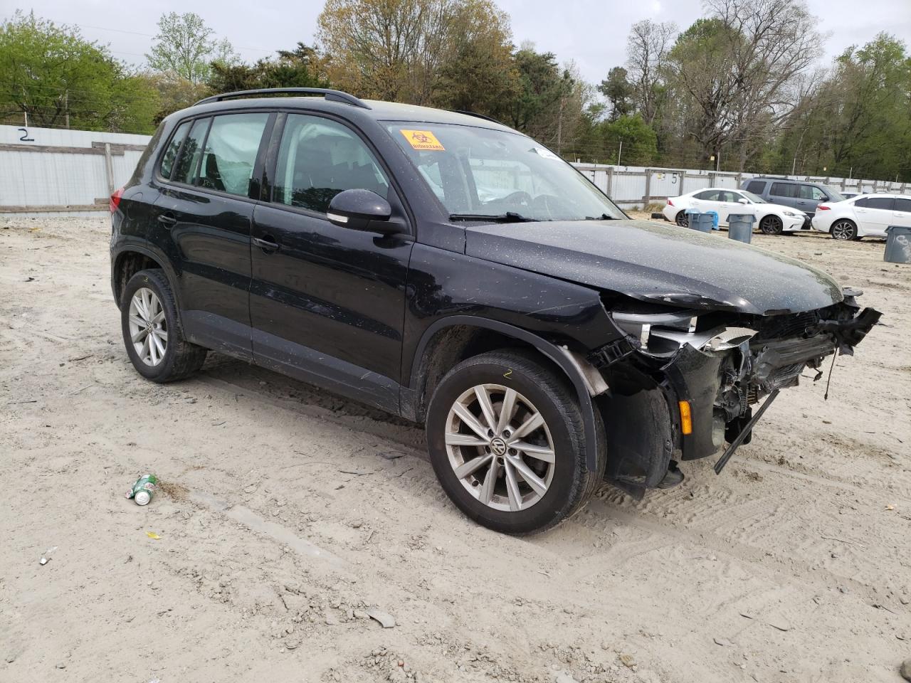 WVGBV7AX1HK052814 2017 Volkswagen Tiguan S