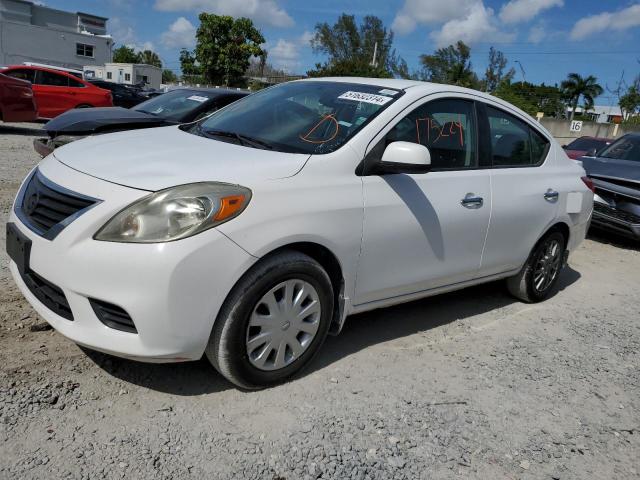 Lot #2501174286 2013 NISSAN VERSA S salvage car