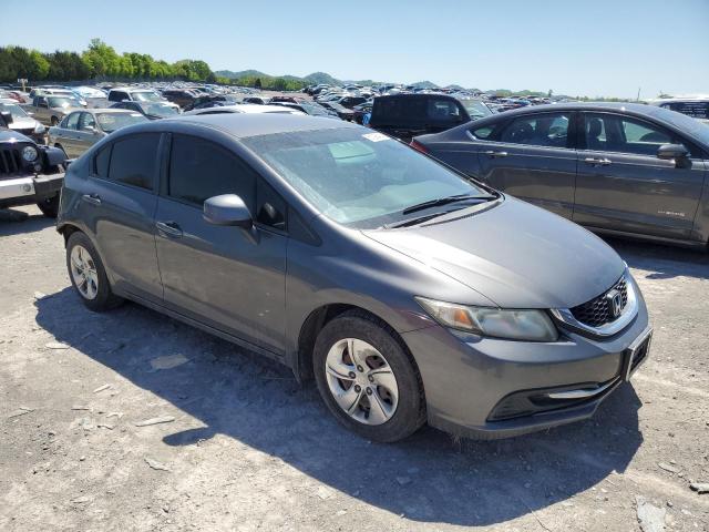 2013 Honda Civic Lx VIN: 2HGFB2F52DH551651 Lot: 51098414