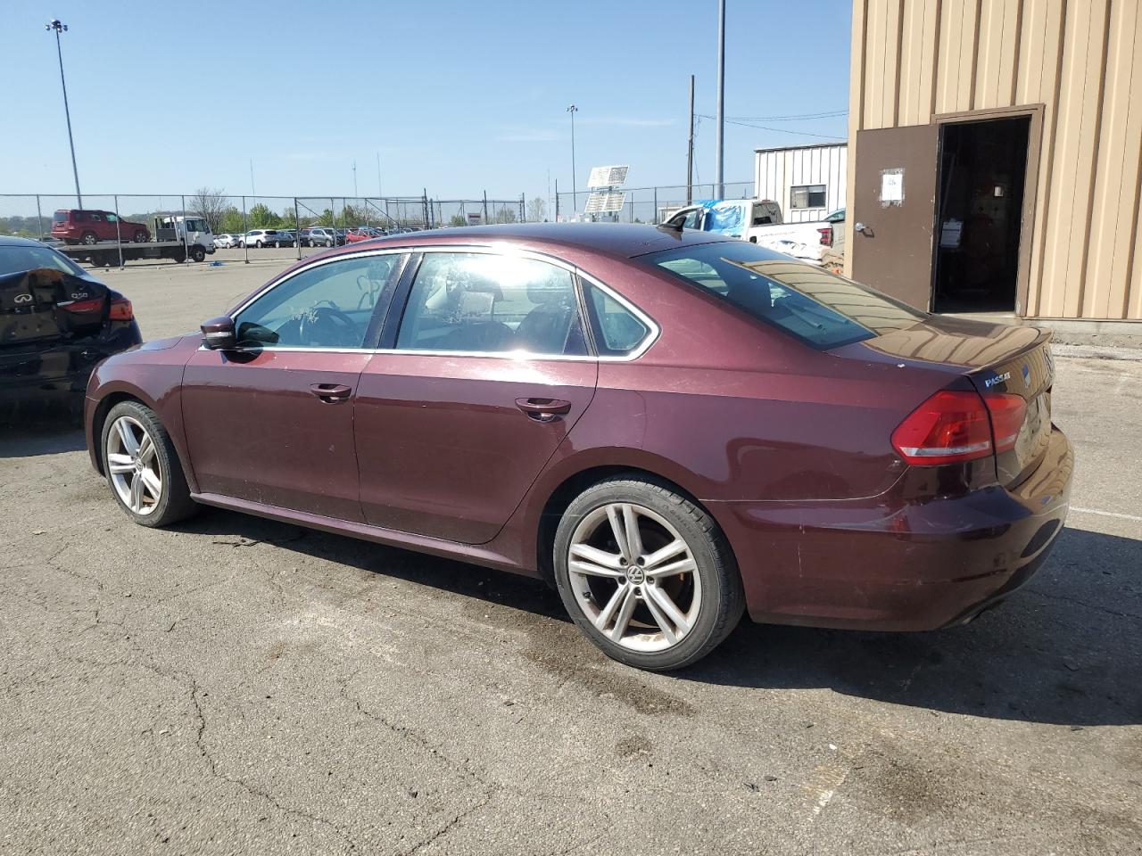 1VWBM7A37DC120023 2013 Volkswagen Passat Se