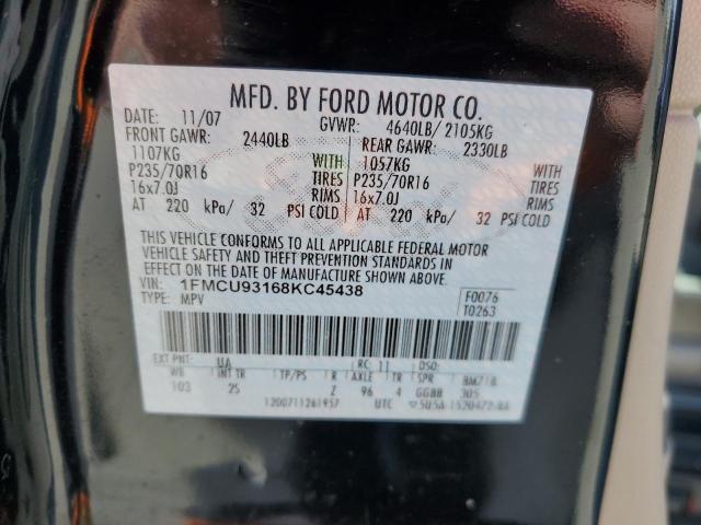 2008 Ford Escape Xlt VIN: 1FMCU93168KC45438 Lot: 50447454