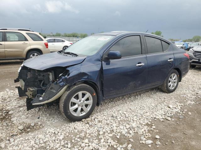 Lot #2490071819 2012 NISSAN VERSA S salvage car