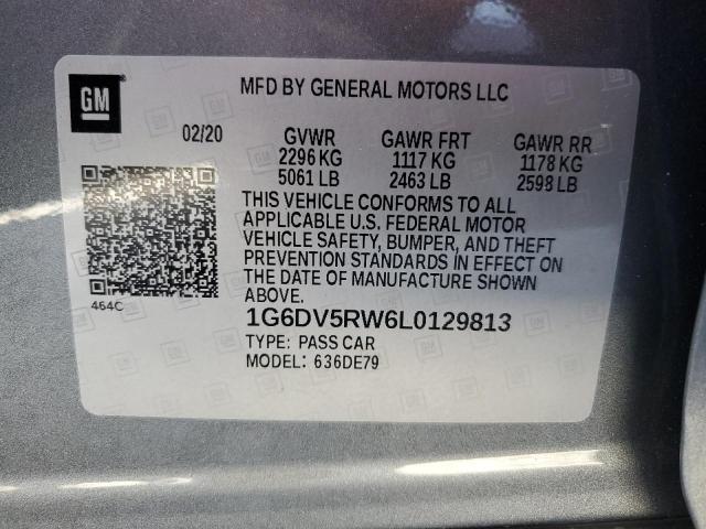 2020 CADILLAC CT5-V - 1G6DV5RW6L0129813