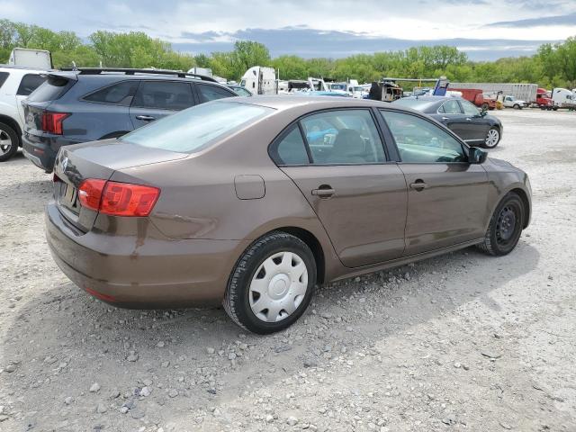 2011 Volkswagen Jetta Base VIN: 3VW2K7AJ4BM378872 Lot: 52162894