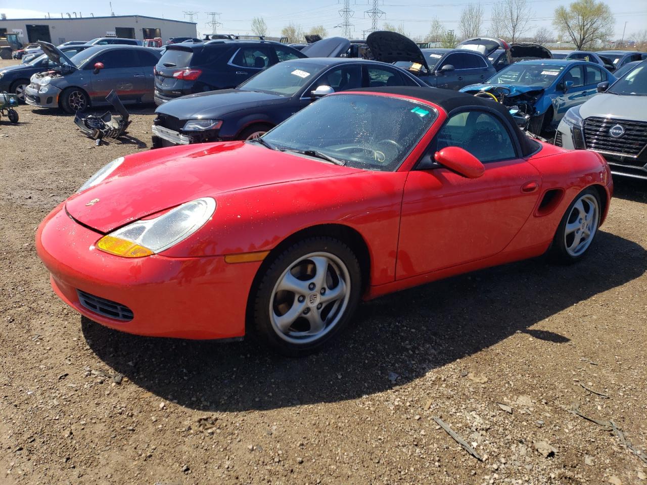 WP0CA29821U620518 2001 Porsche Boxster