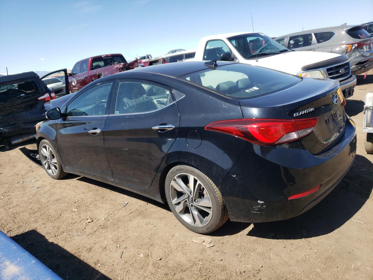 KMHDH4AE9EU097612 2014 Hyundai Elantra Se