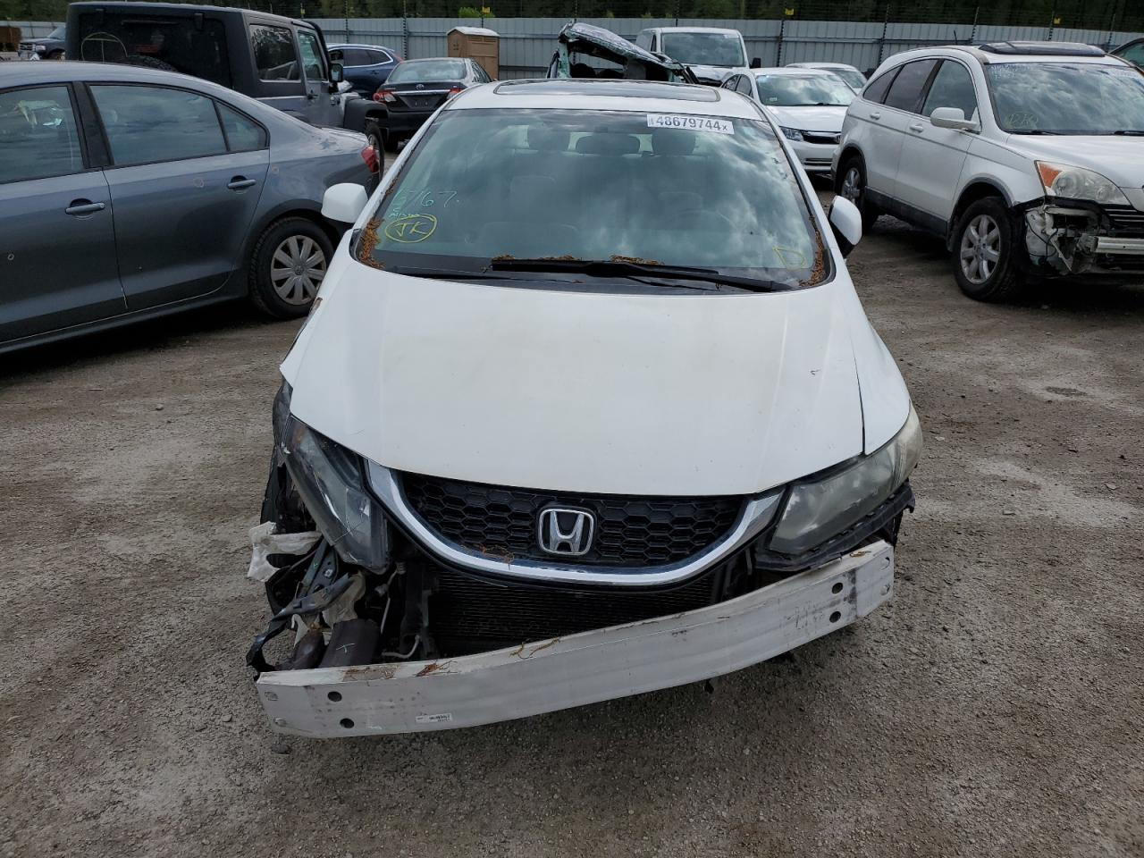 2HGFB2F99DH516219 2013 Honda Civic Exl