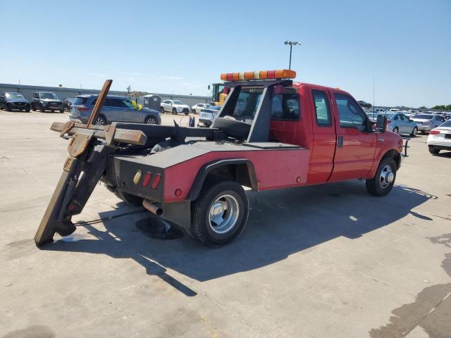 FORD F350 SUPER 2003 red 4dr ext gas 1FDWX36S63ED86412 photo #4