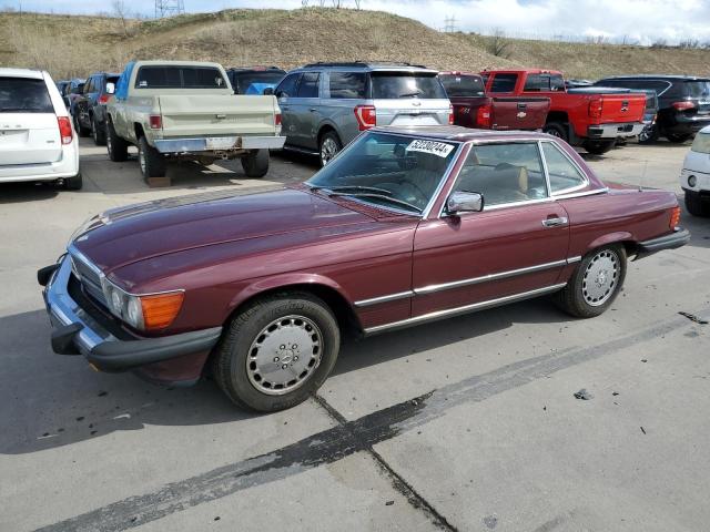 1986 Mercedes-Benz 560 Sl VIN: WDBBA48D1GA049053 Lot: 52230244