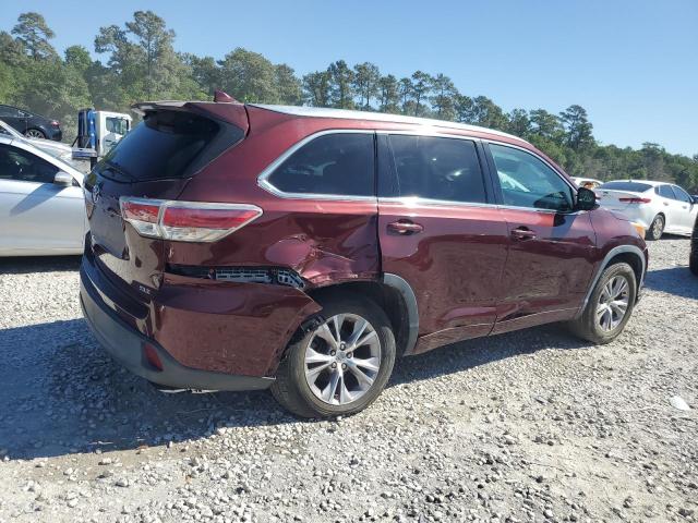 VIN 5TDKKRFHXES028347 2014 Toyota Highlander, Xle no.3