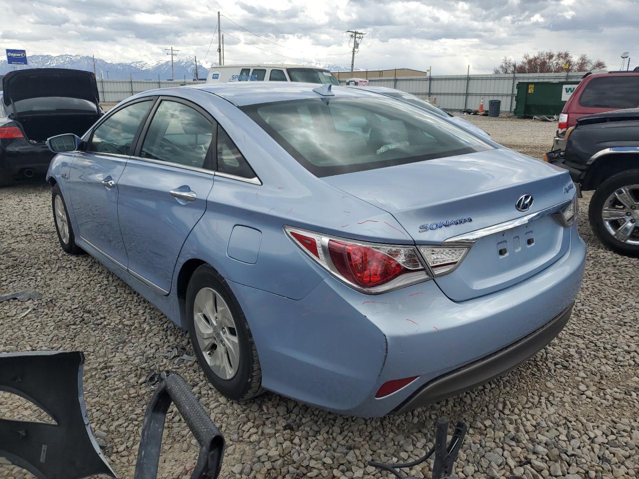 KMHEC4A49DA064734 2013 Hyundai Sonata Hybrid