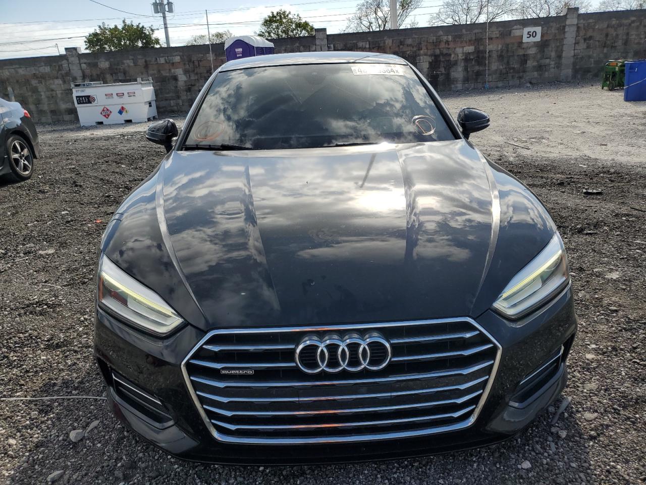 2018 Audi A5 Premium vin: WAUNNAF58JA003639