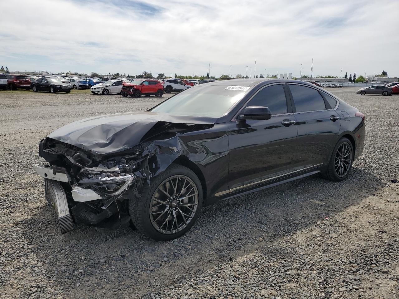 KMHGN4JB0JU232370 2018 Genesis G80 Sport