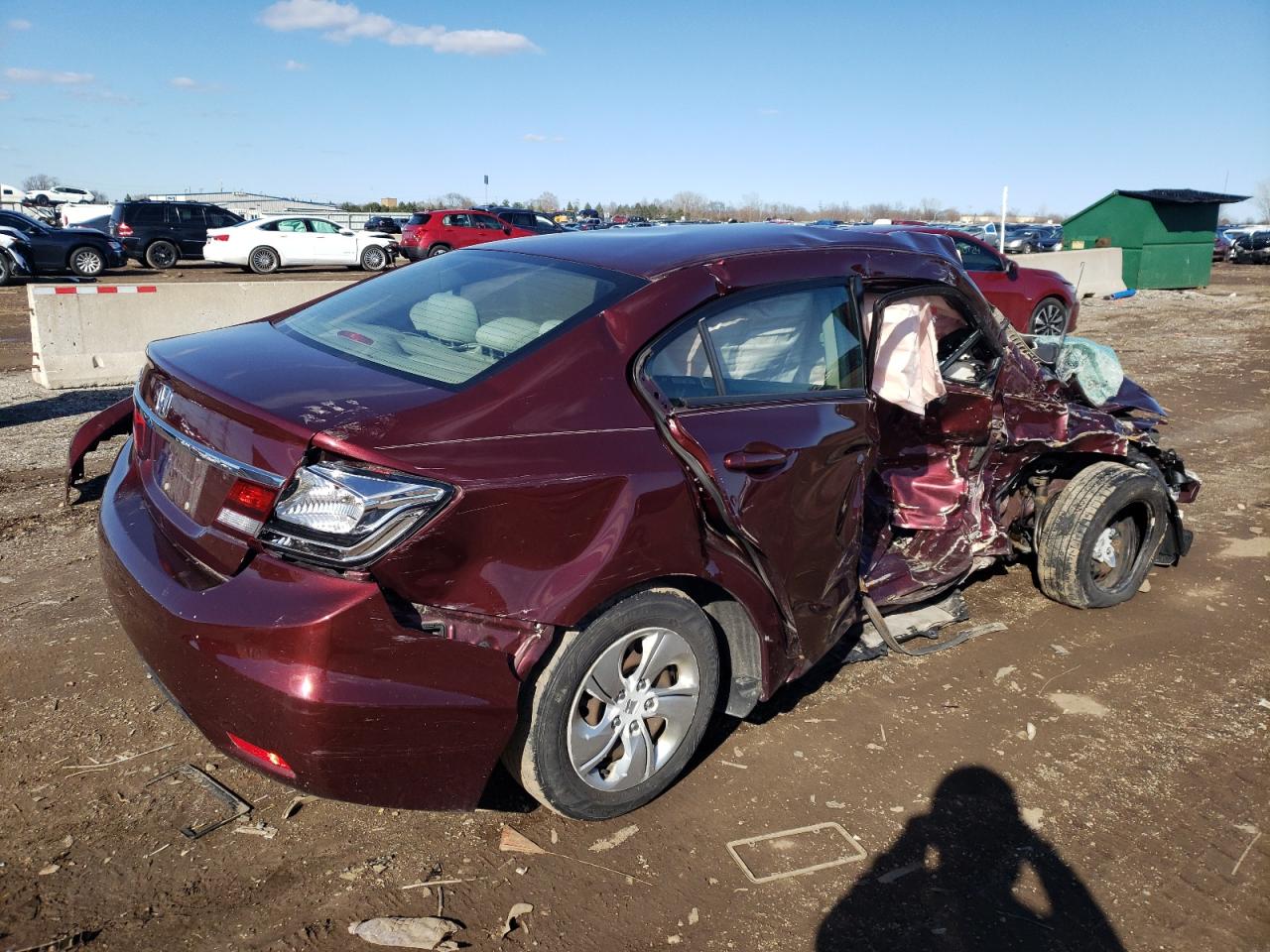 19XFB2F53EE050828 2014 Honda Civic Lx