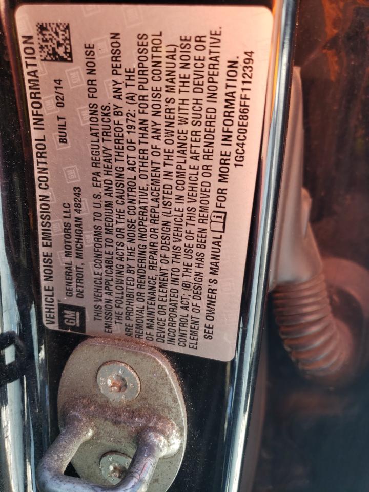 1GC4C0E86FF112394 2015 Chevrolet Silverado C3500 Ltz