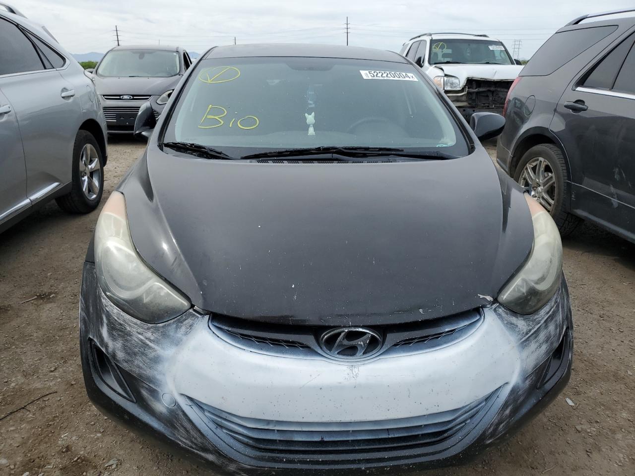 2013 Hyundai Elantra Gls vin: 5NPDH4AEXDH364026