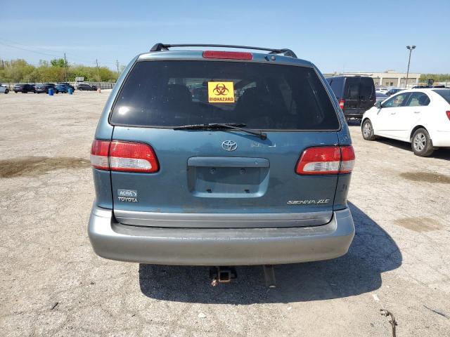 2002 Toyota Sienna Le VIN: 4T3ZF13C32U469891 Lot: 52178644