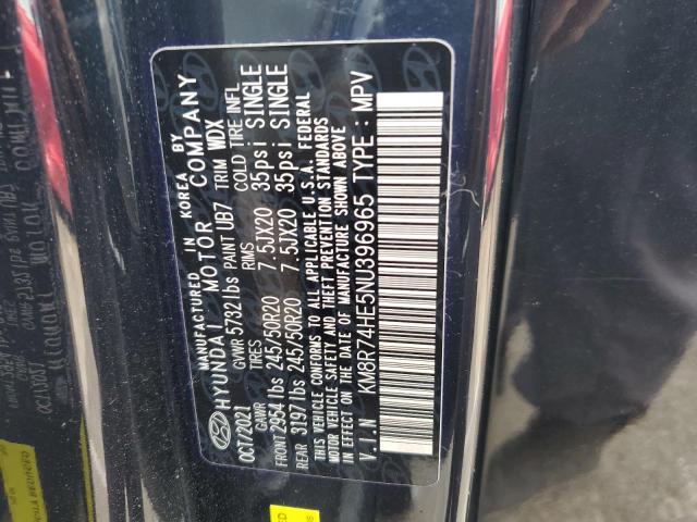 2022 HYUNDAI PALISADE C - KM8R74HE5NU396965