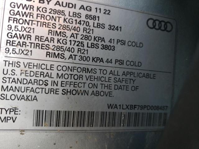 VIN WA1LXBF79PD008457 2023 Audi Q7, Premium Plus no.13