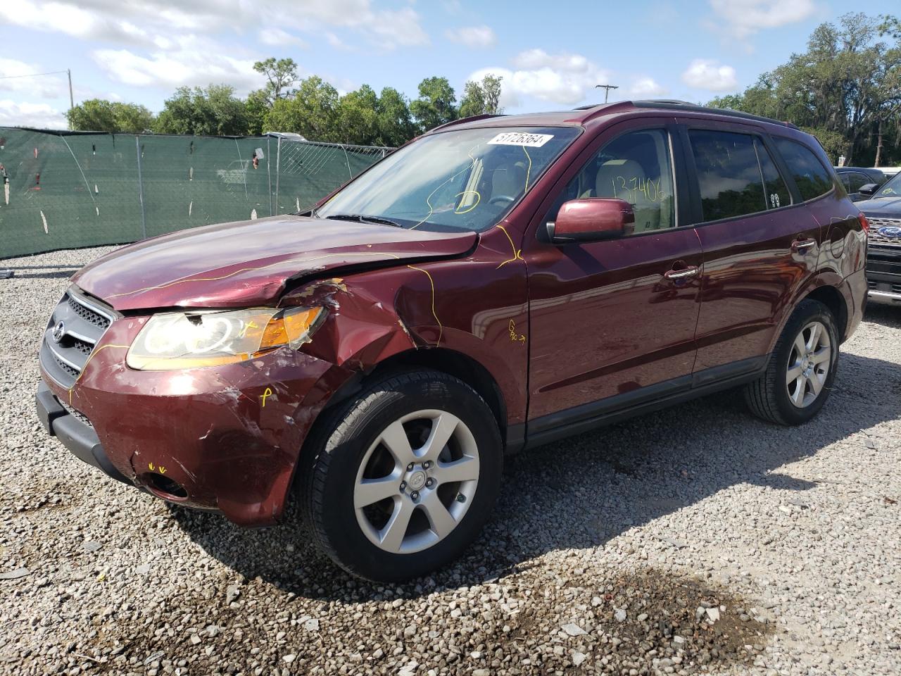 5NMSH13E69H290160 2009 Hyundai Santa Fe Se