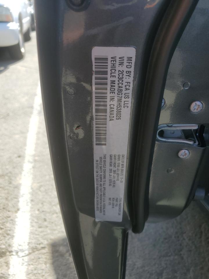 2C3CCABG7MH538026 2021 Chrysler 300 S