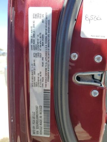 2021 DODGE DR2500 3C6UR5DJ6MG552697