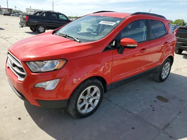 Lot #2489712806 2020 FORD ECOSPORT S salvage car