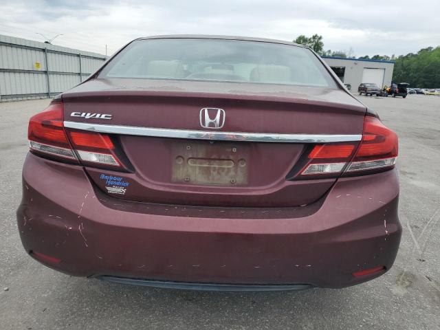 2013 Honda Civic Lx VIN: 2HGFB2F50DH532130 Lot: 51532394