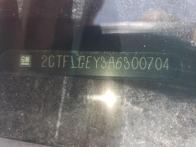 2010 GMC Terrain Slt VIN: 2CTFLGEY3A6300704 Lot: 48753394