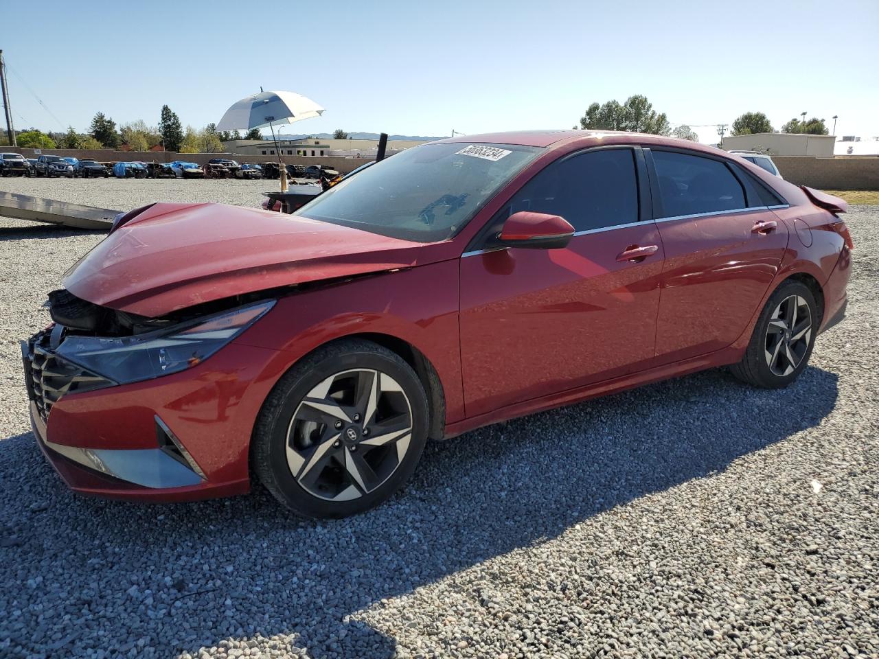 2022 Hyundai Elantra Sel vin: KMHLN4AG7NU330991