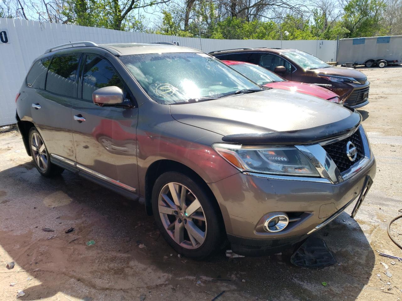 2014 Nissan Pathfinder S vin: 5N1AR2MM2EC697367