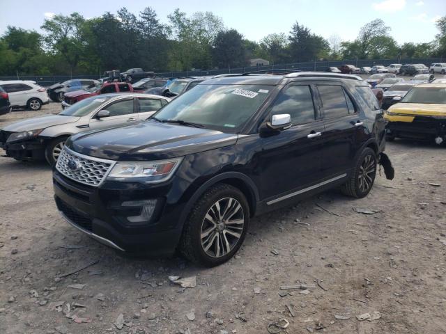 1FM5K8HT3HGA55246 | 2017 Ford explorer platinum