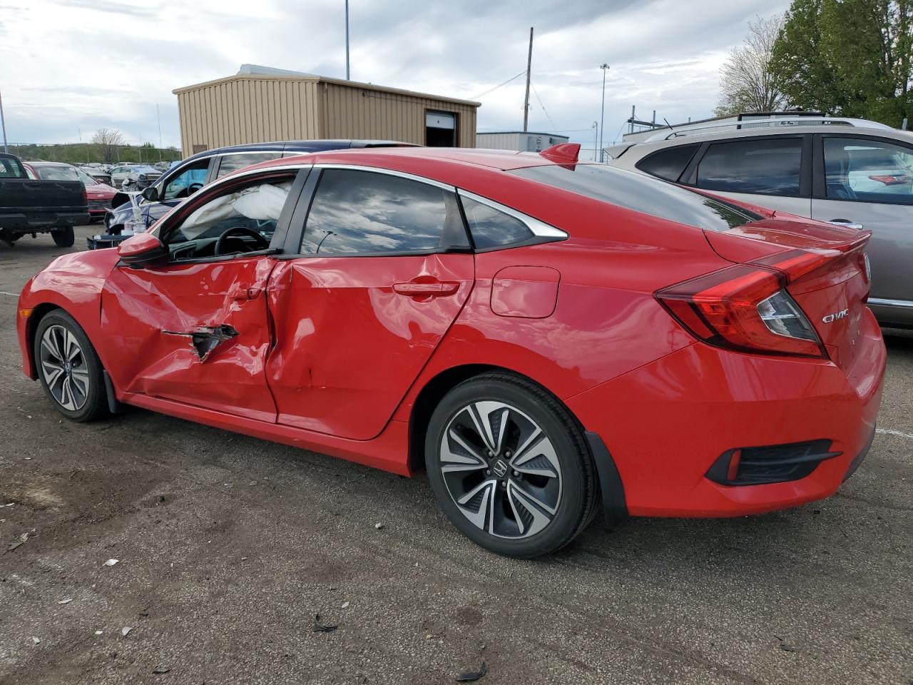 2HGFC1F37HH653572 2017 Honda Civic Ex