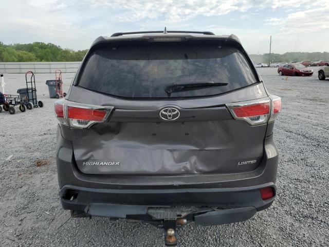 VIN 5TDYKRFH8FS091748 2015 Toyota Highlander, Limited no.6