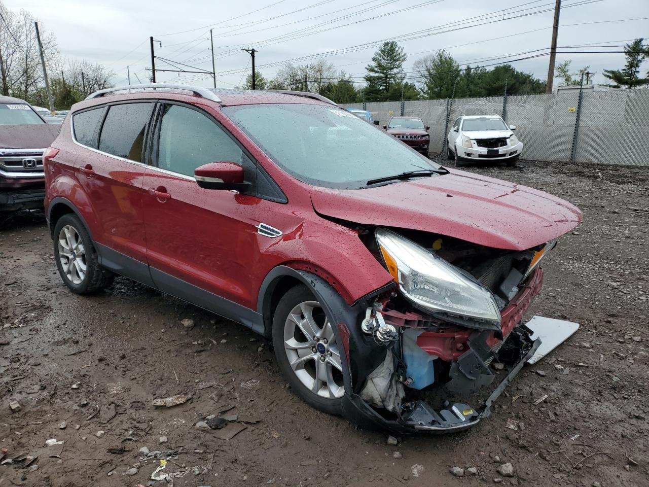 Lot #2517507081 2016 FORD ESCAPE TIT